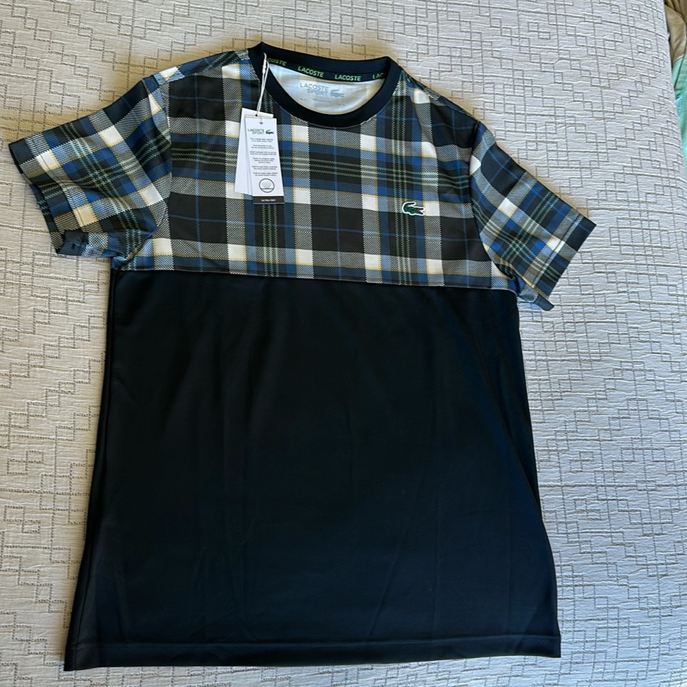 New with tag Lacoste sport teeshirt